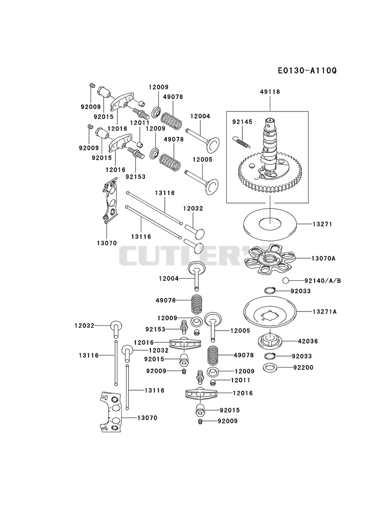 VALVE/CAMSHAFT