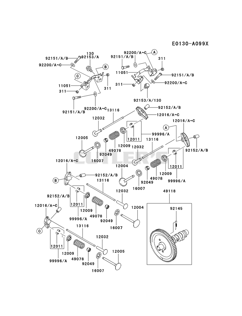 VALVE/CAMSHAFT