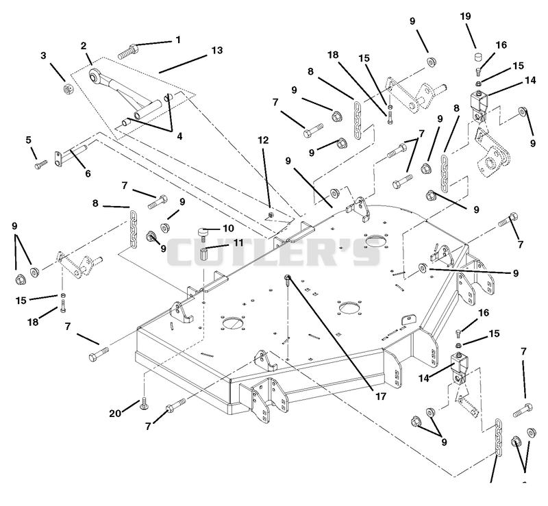 Mounting Arms, Links And Chains