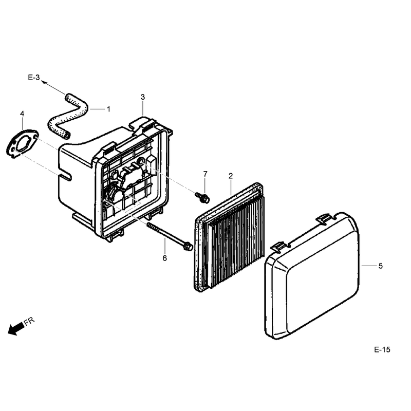 Air Cleaner Assembly Honda GCV160L-AS3A