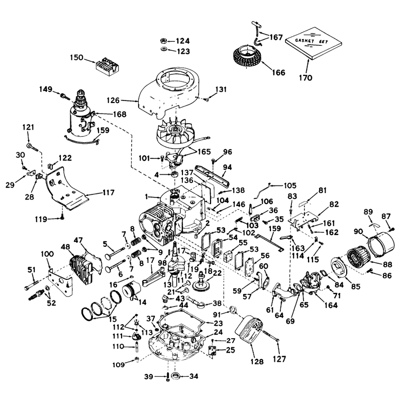Engine V70-125130 (electric)