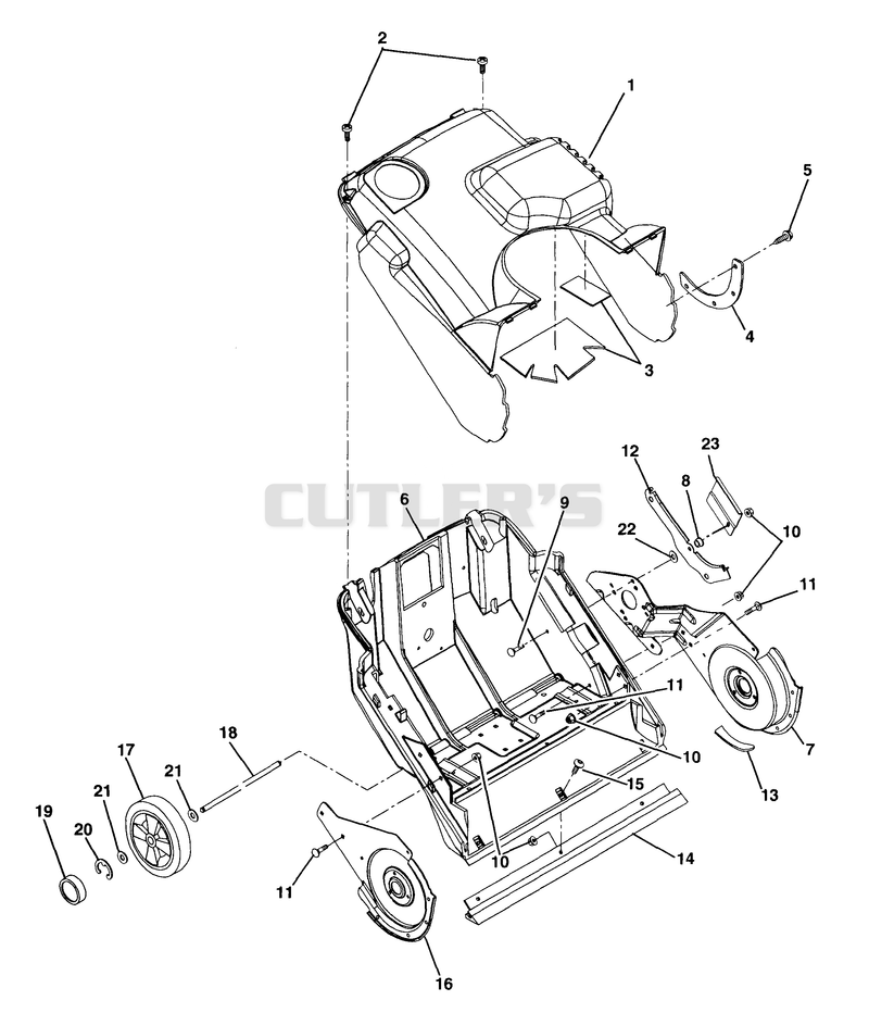 Chassis, Cowl, Wheels And Supports