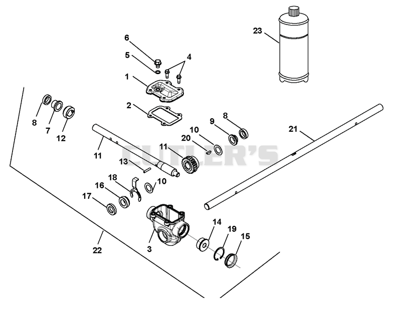 Gear Case And Impeller