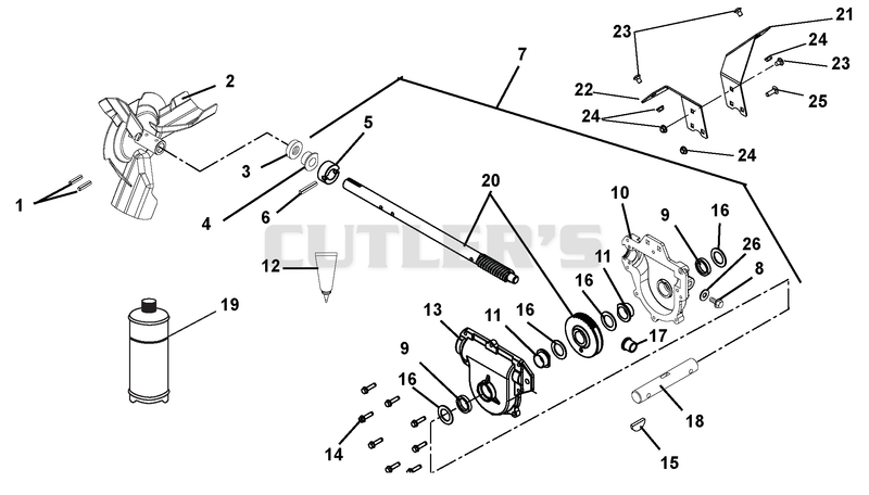 Gear Case Aluminum
