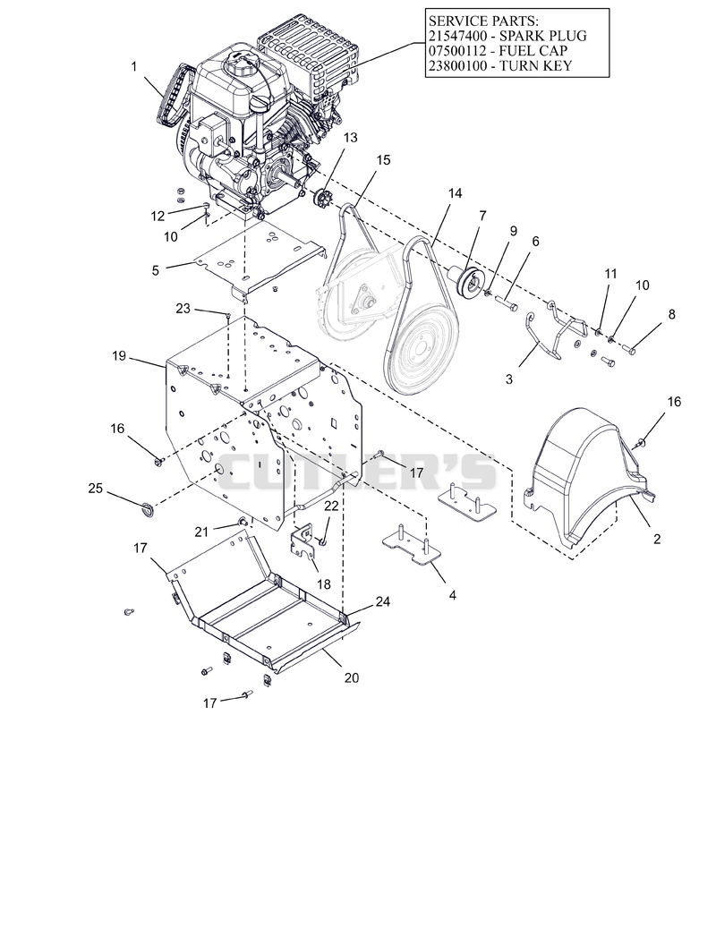 Frame and Engine