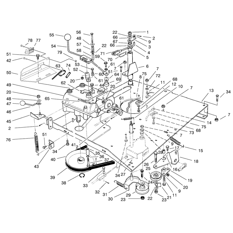 Transmission and Linkage Assembly
