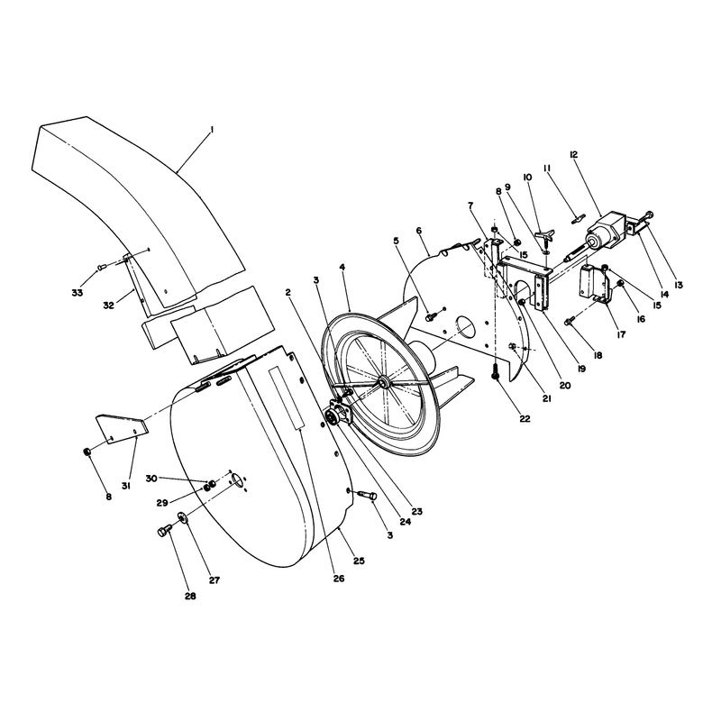 Grass Collection System Model No 30751 Optional
