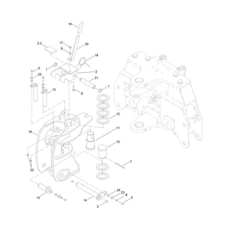 Pivot Frame Assembly