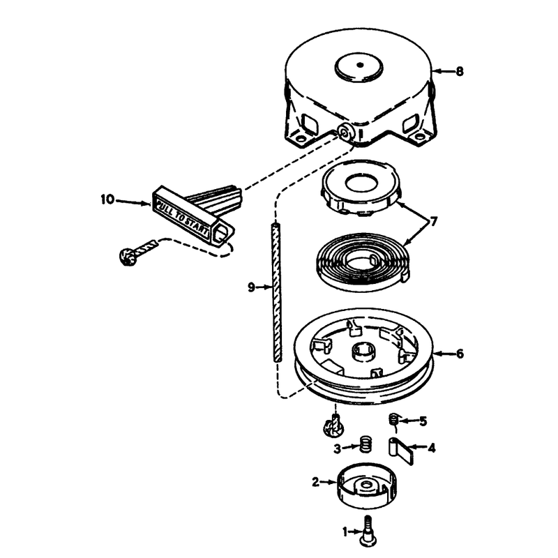 Recoil Starter No. 590537