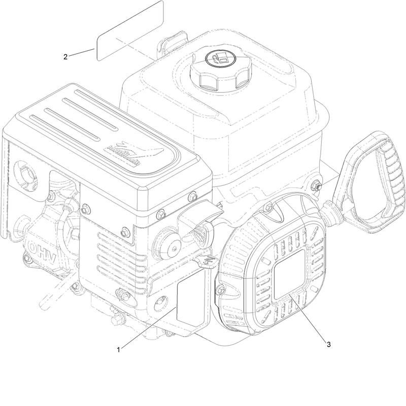 Engine Decal Assembly