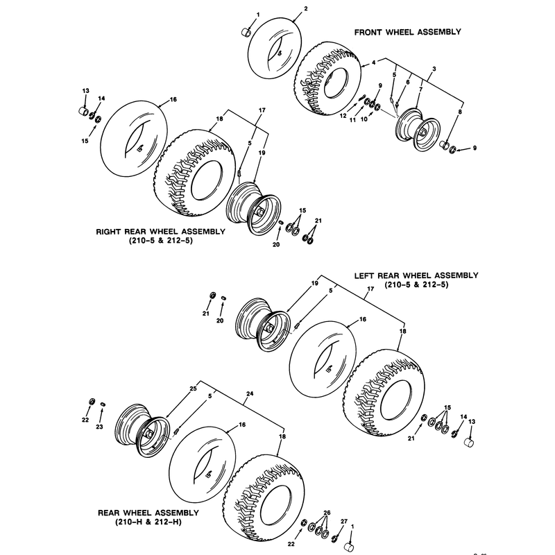 Wheel & Tire Assembly