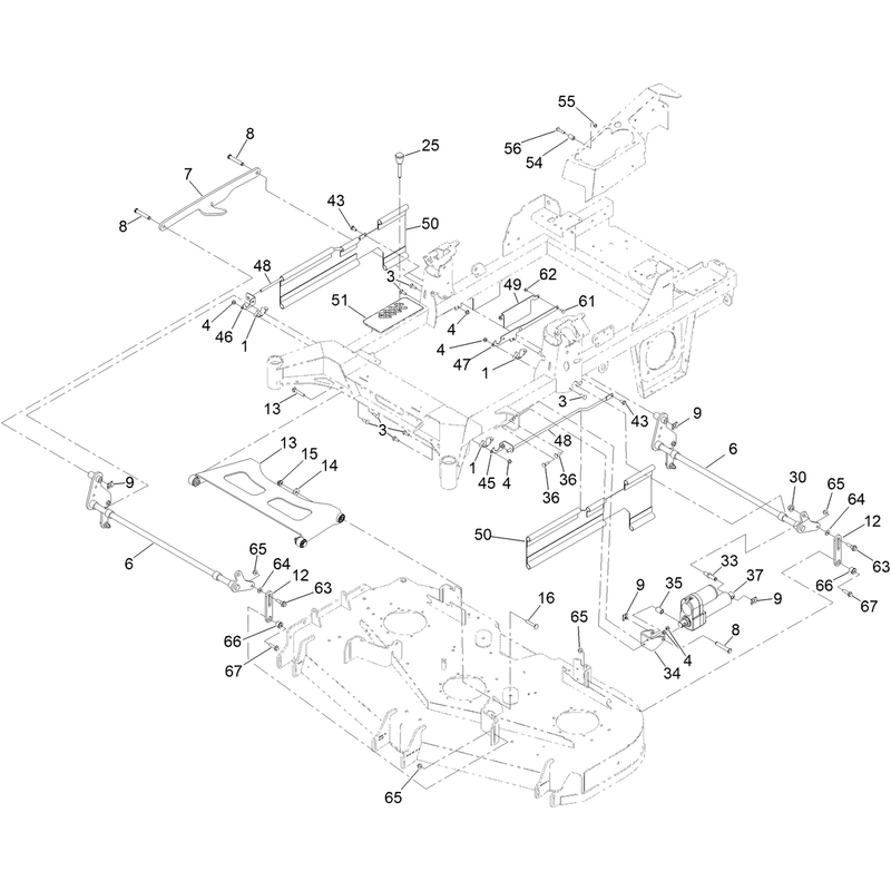 Deck Lift Assembly