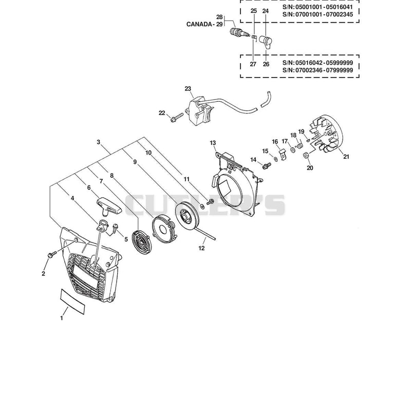 IGNITION, STARTER