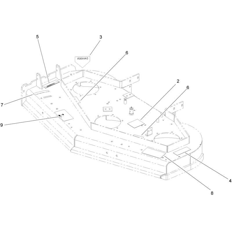 Deck Assembly No. 110-4910