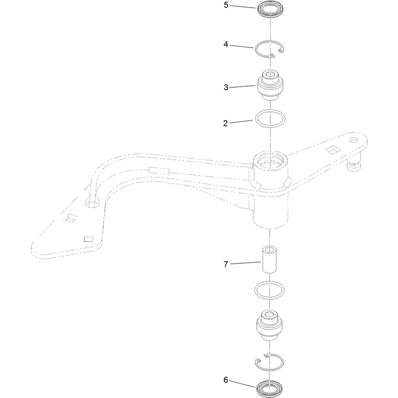 Idler Arm Assembly No. 116-9307