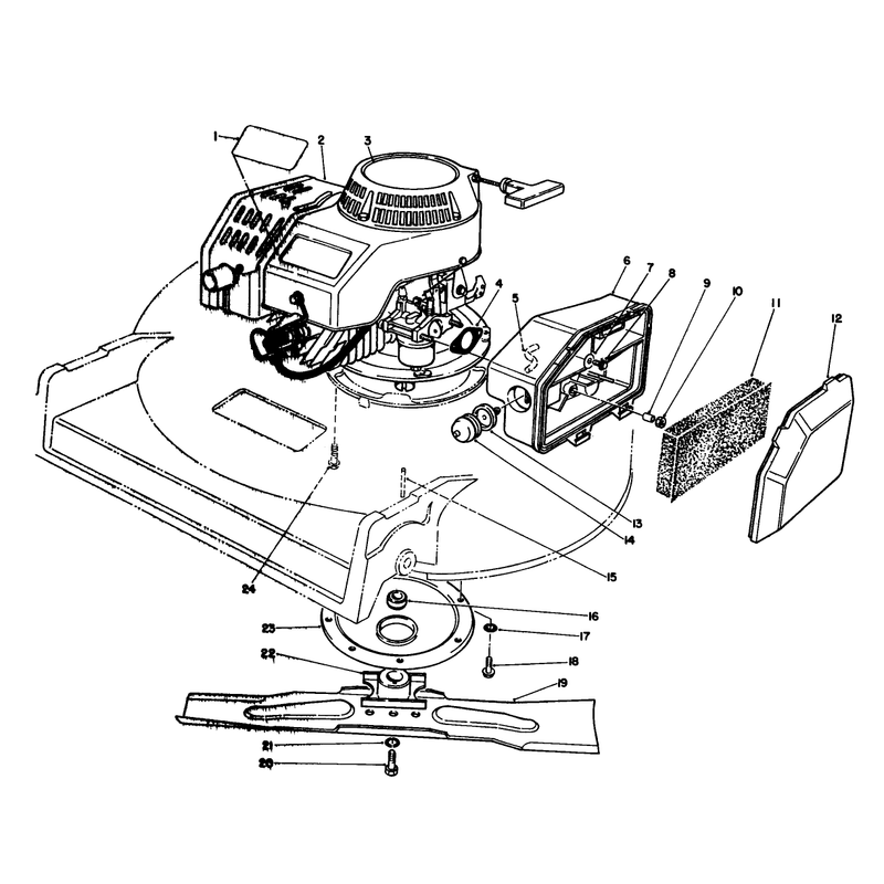 Engine Assembly Model 22030
