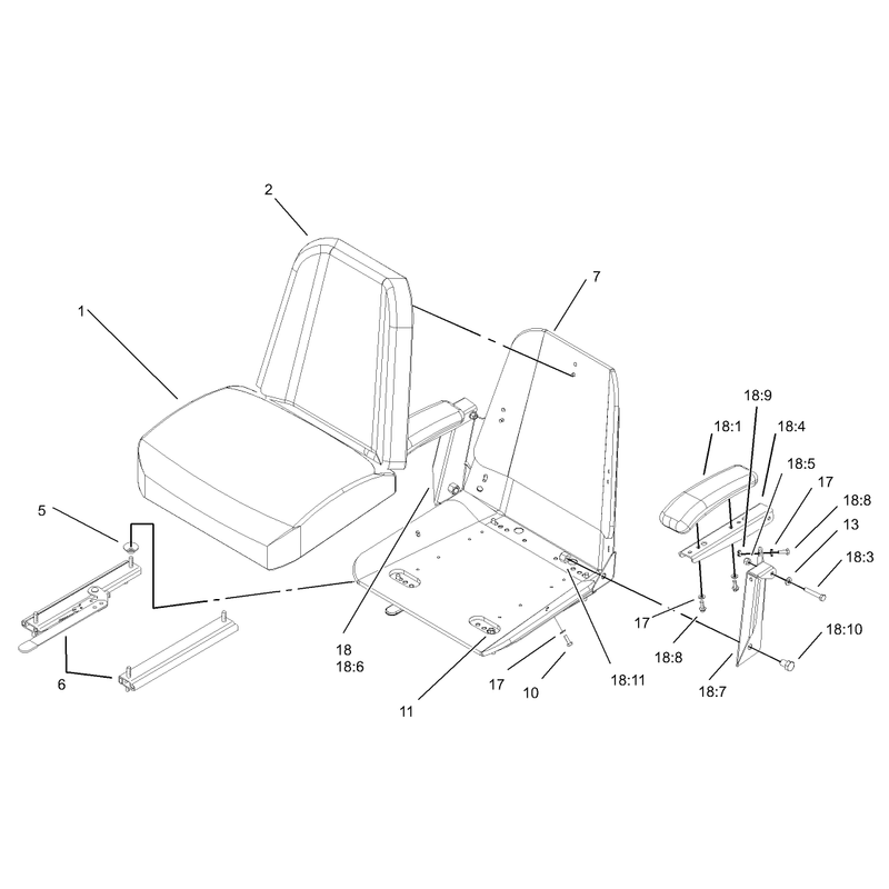Seat Assembly No 1-633705