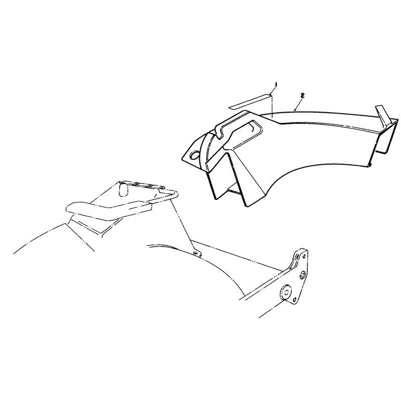 Side Discharge Chute Model No 59168 Optional