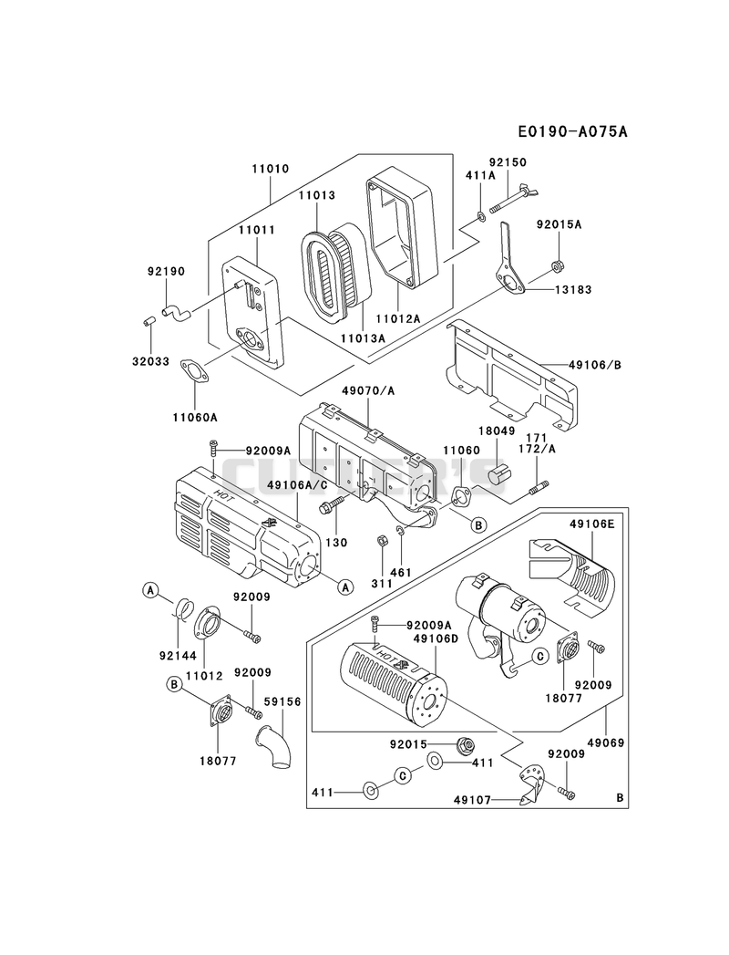 AIR-FILTER/MUFFLER