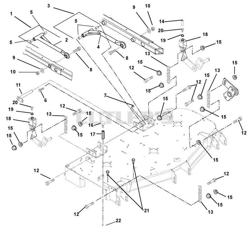 Mounting Arms and Belt Guards