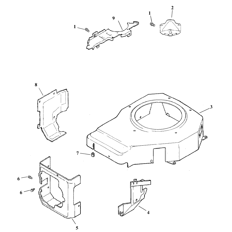 Blower Housing Assembly Kohler CV15T-41604