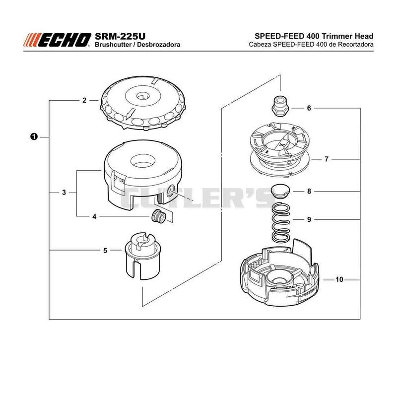 SPEED-FEED 400 Trimmer Head