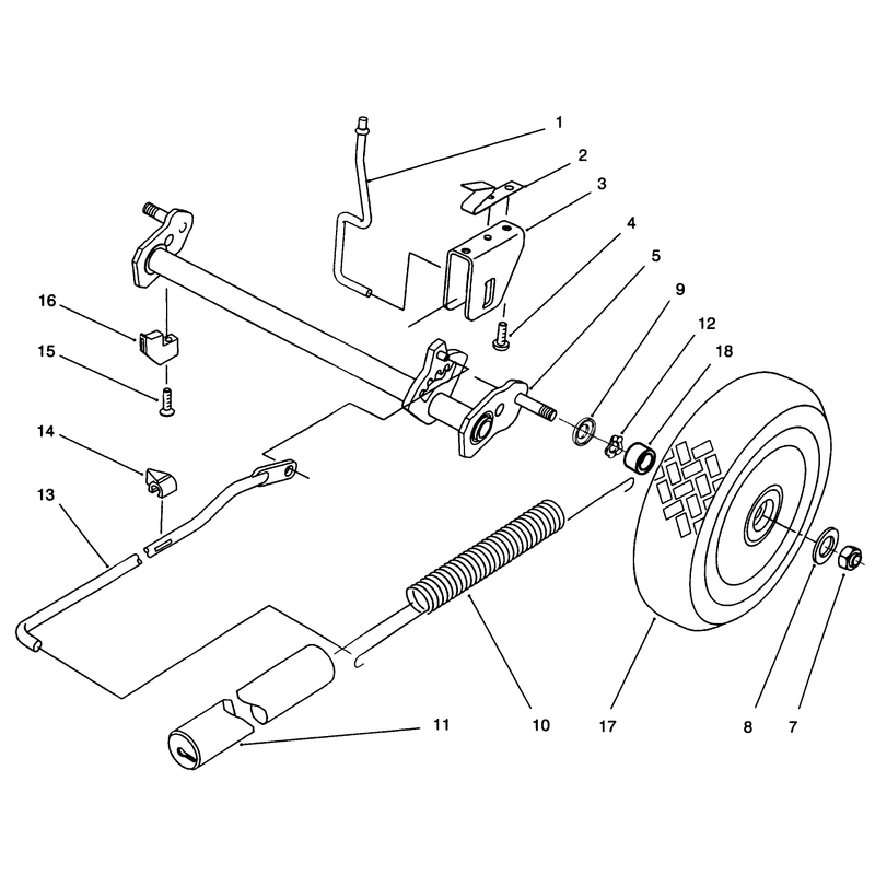 Wheel and Axle Assembly