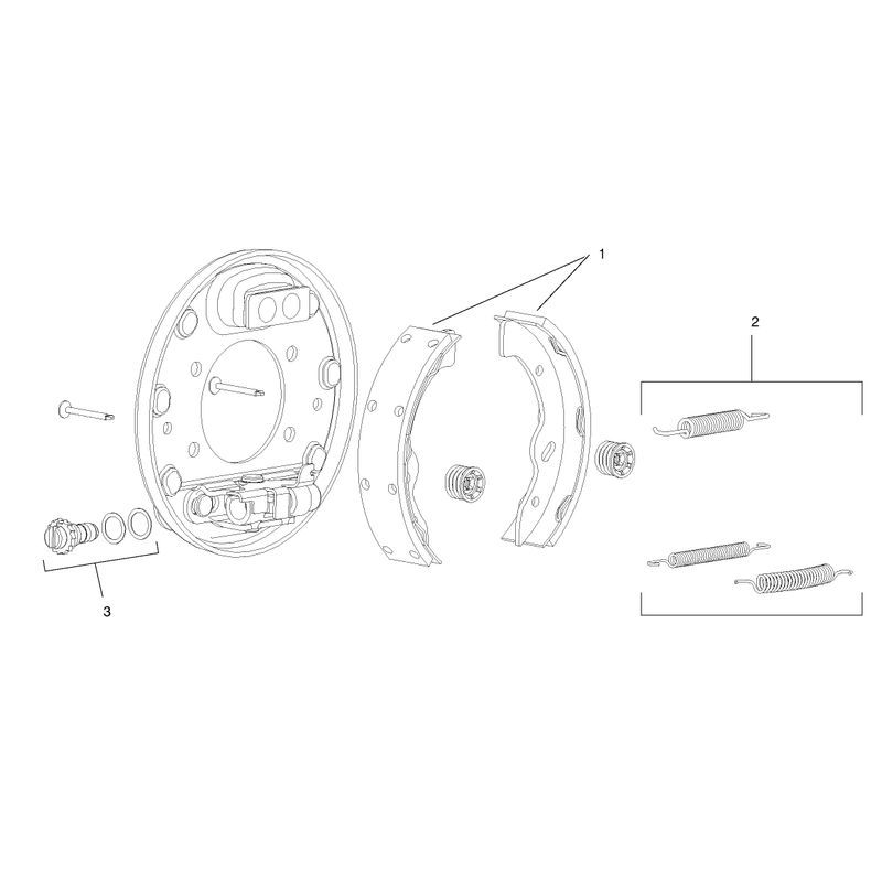 Left Hand Brake Assembly No 99-7137