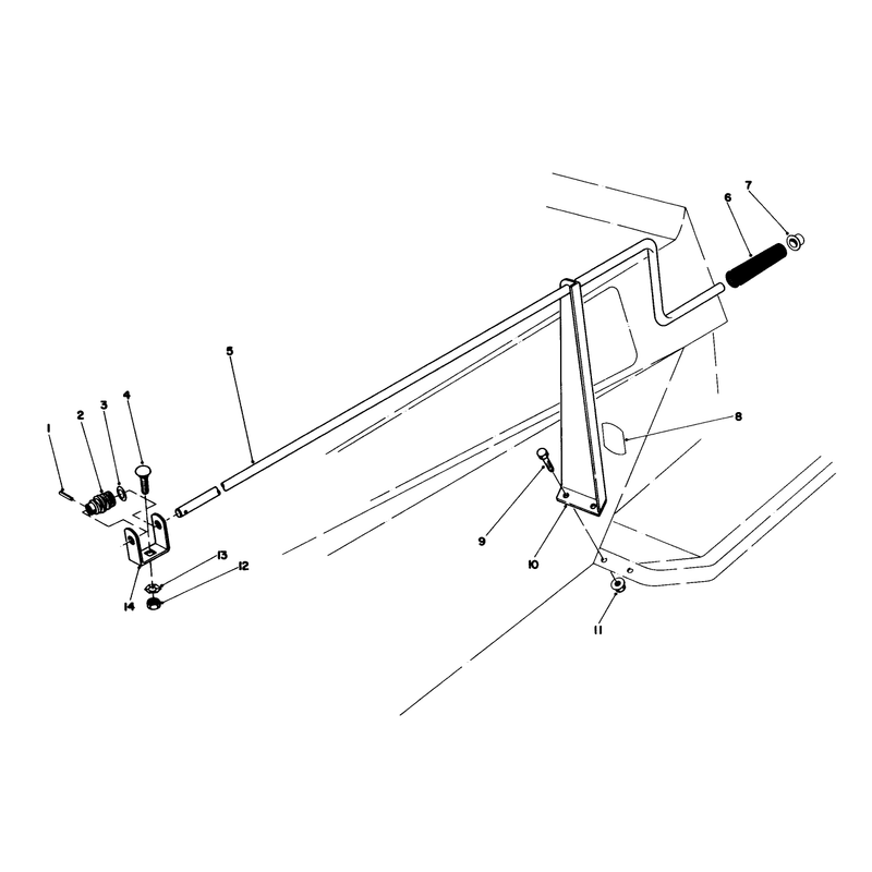 Chute Control Assembly 36