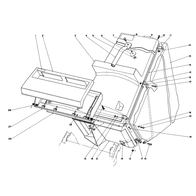 Grass Bag Assembly