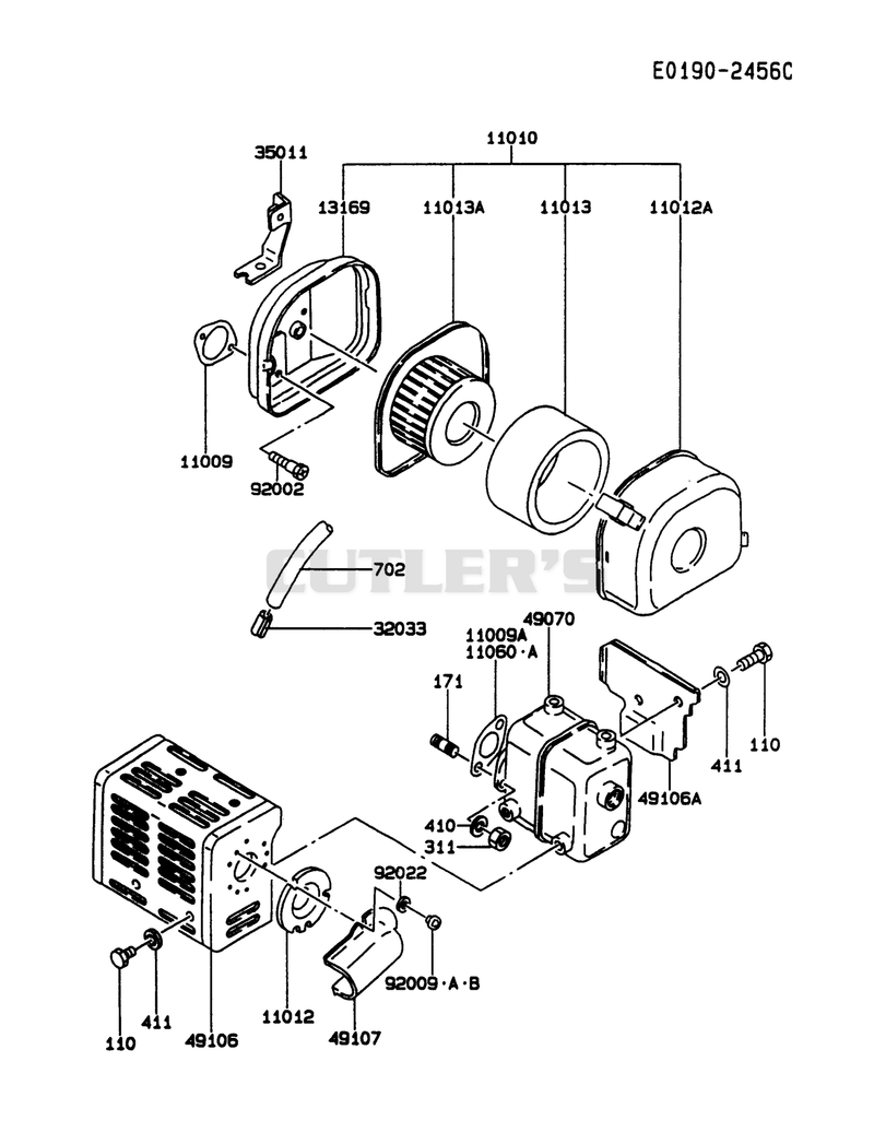 AIR-FILTER/MUFFLER