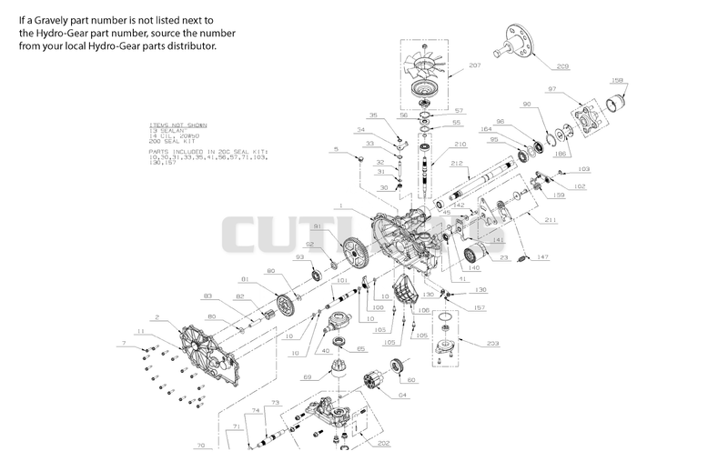 Transmission, LH - 05002900
