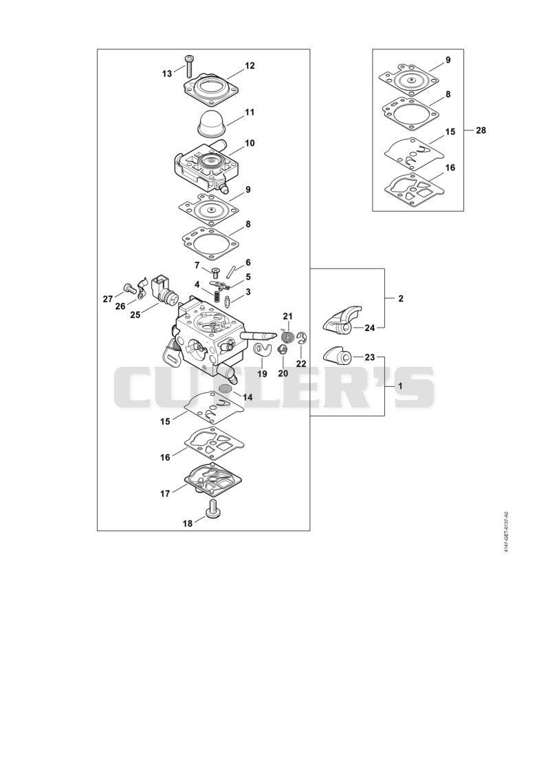 Carburetor WTF-7, WTF-12