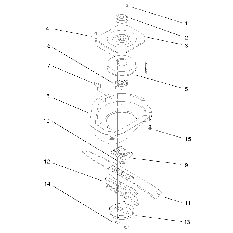Blade Brake Clutch Assembly