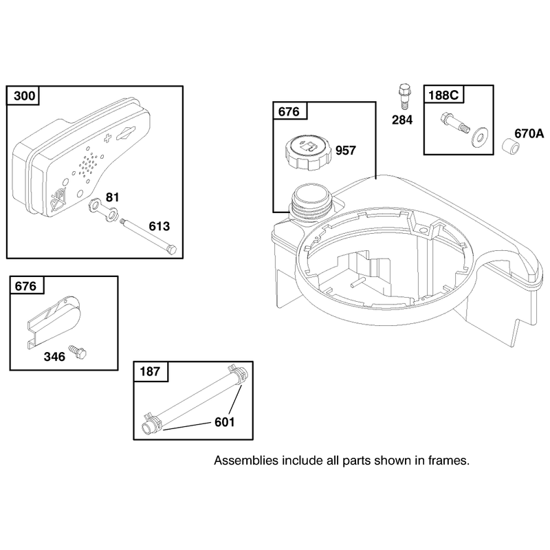 Engine Briggs and Stratton Model 12h802-1758-E1