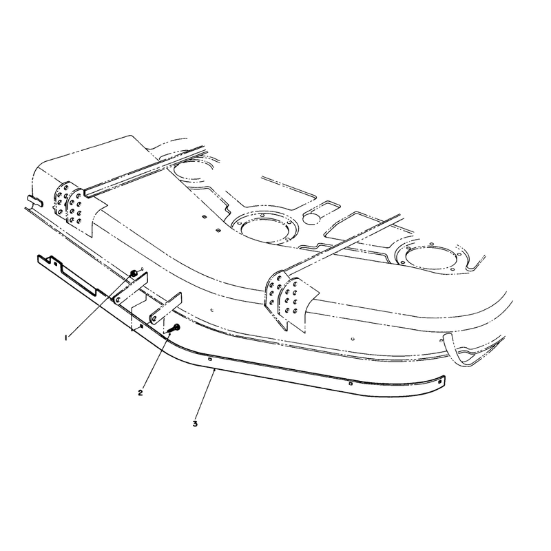 Baffle Kit Part No 68-7210 Optional for Model No 30753