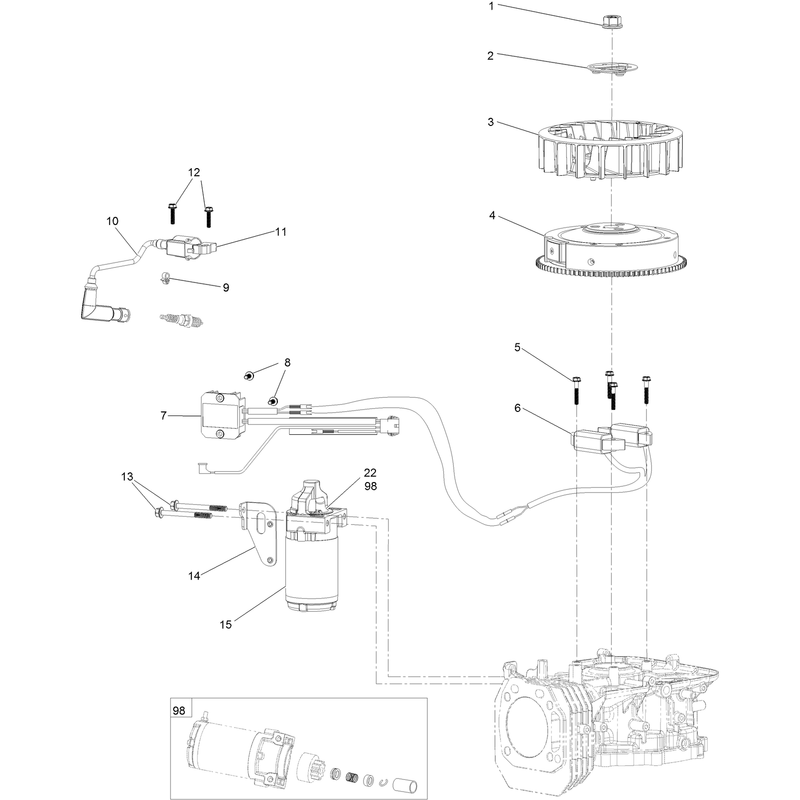 Ignition and Electrical Assembly