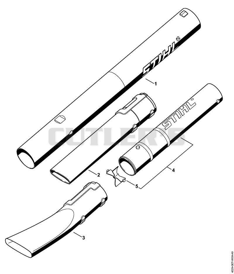 Blower tube