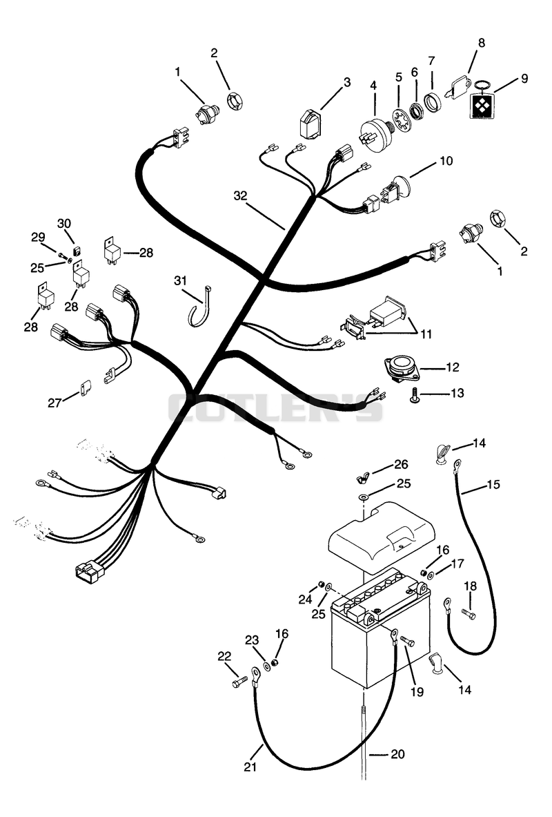 50" ELECTRICAL SYSTEM