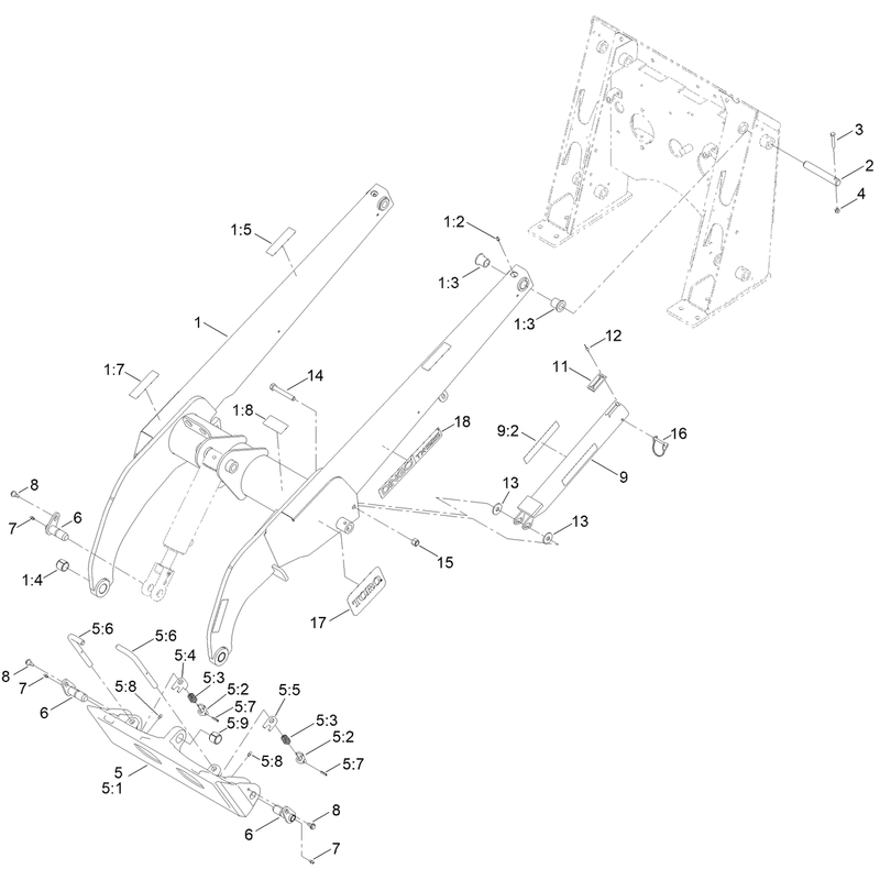 Loader Arm Assembly