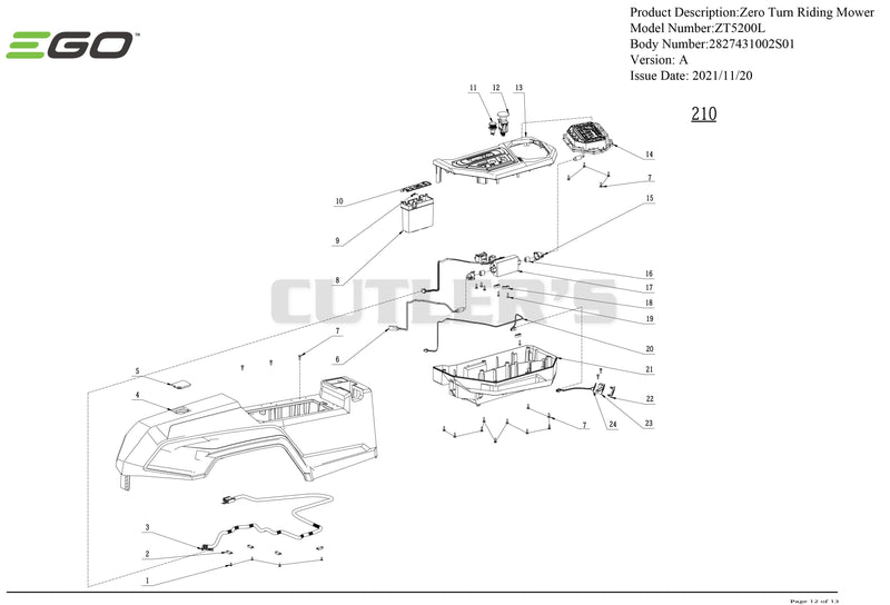 Right Cover Assembly