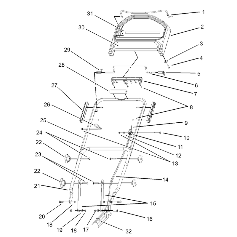 Handle and Control Assembly