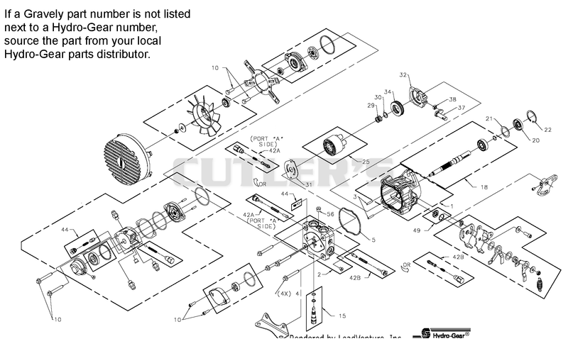 HydroGear_Hydrostatic Pump_LH