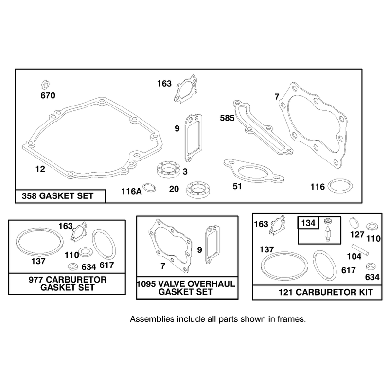 Engine Briggs and Stratton Model 12f802-1787-E1
