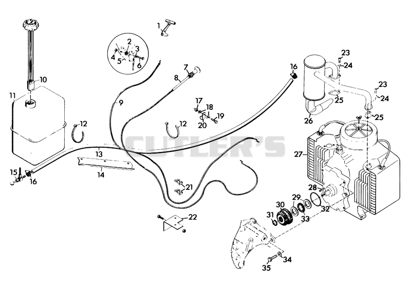FUEL AND EXHAUST SYSTEM