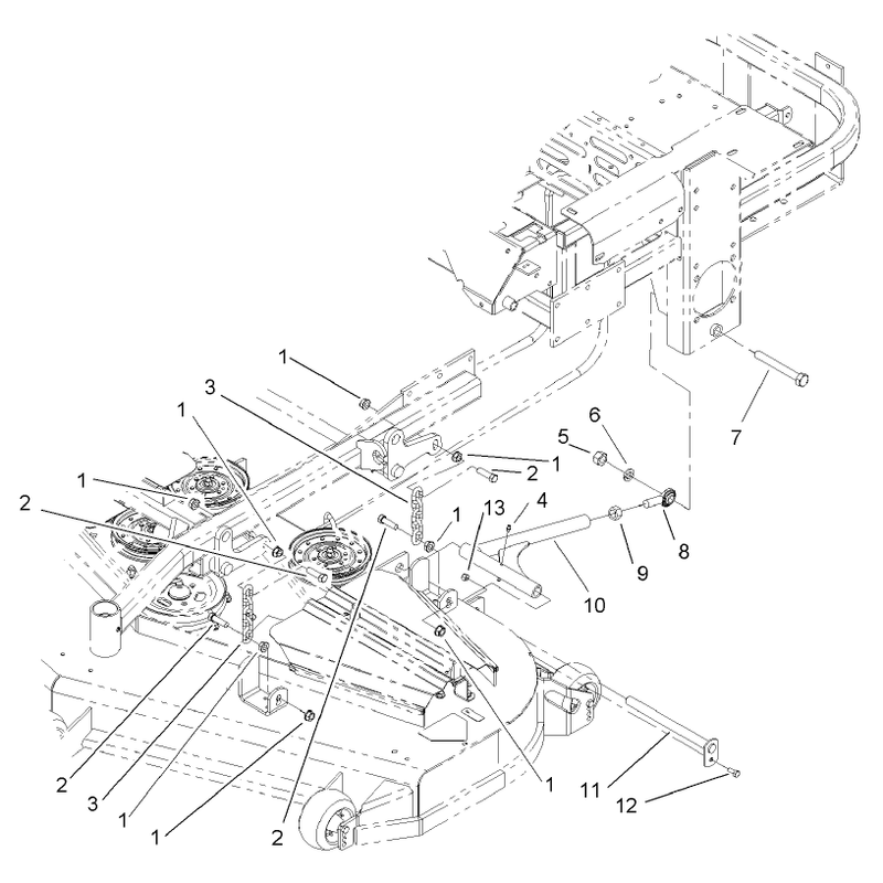 Deck Connection Assembly