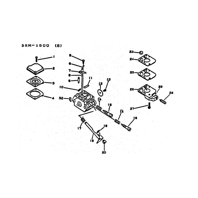 Carburetor Walbro Detail
