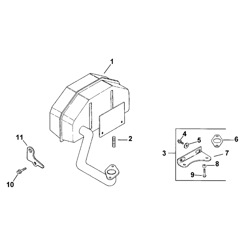 Exhaust Engine Kohler Model No Cv131 Spec 21524