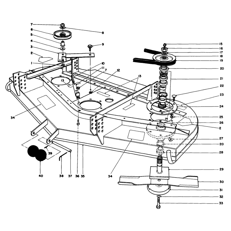 Cutting Unit Model No 30768
