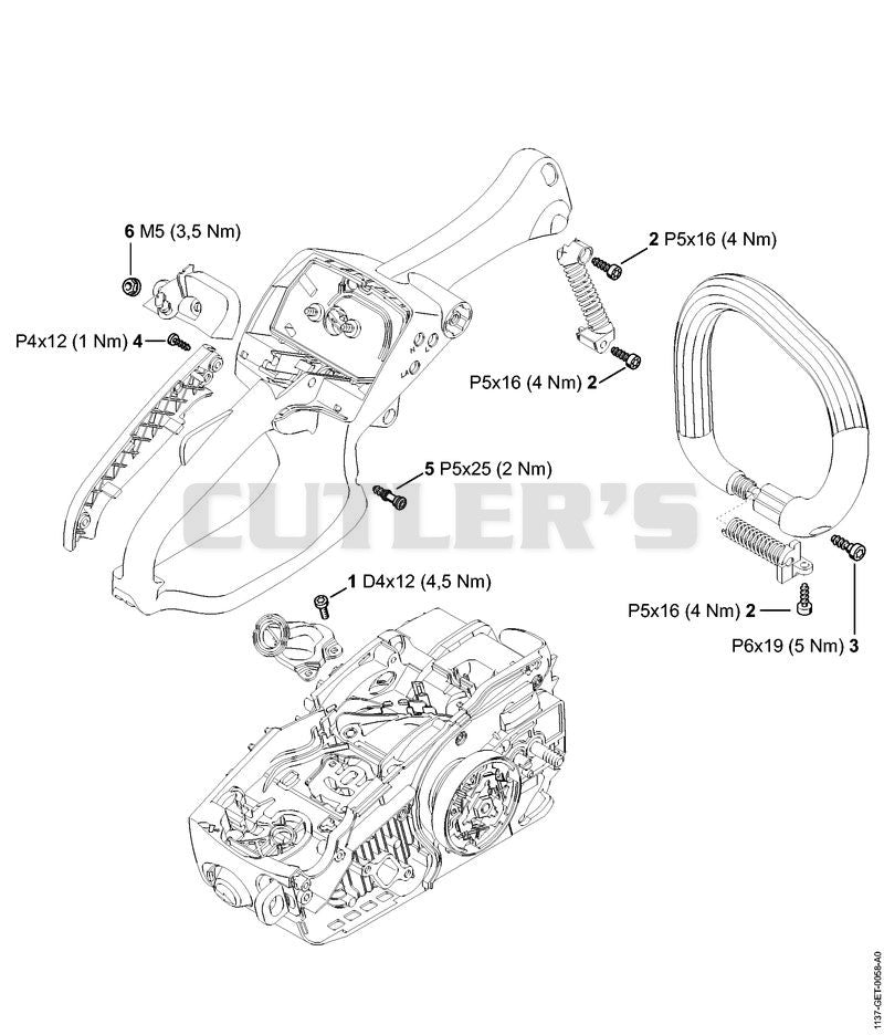 Tightening torques